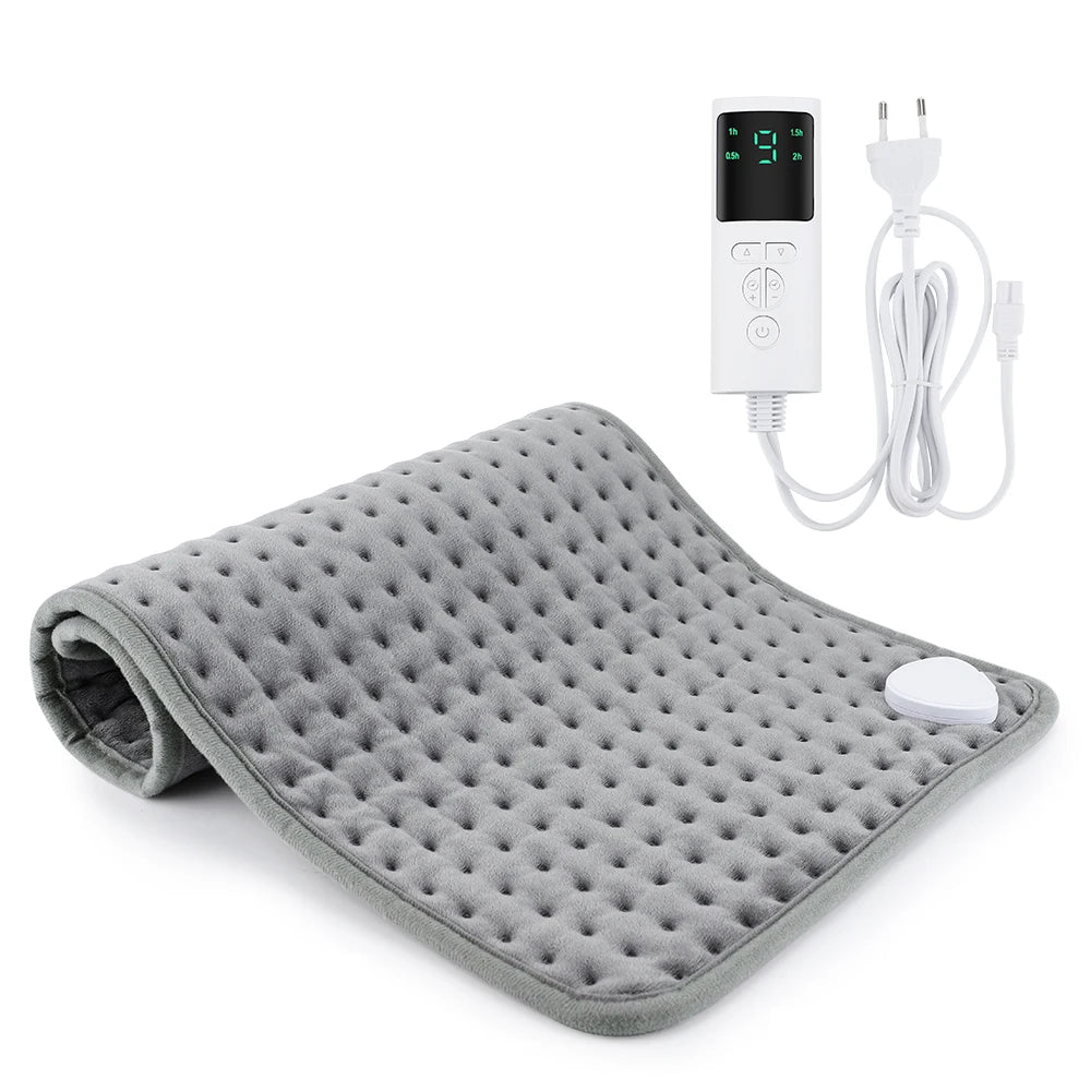 Coussin Chauffant Électrique 58x29cm avec Thermostat – Douleurs Lombaires & Règles