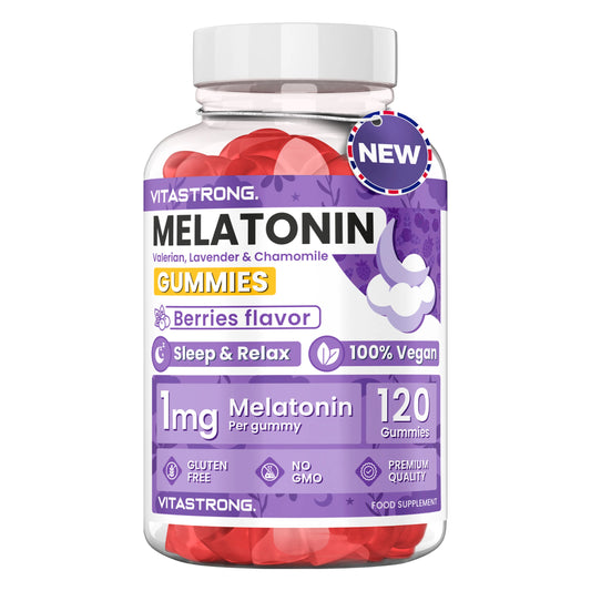 Bonbons Gélifiés à la Mélatonine Vitamog Night Support