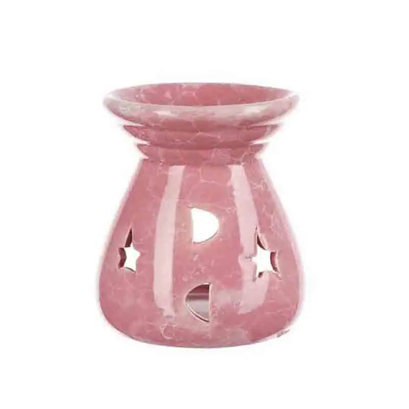 Brûleur d'Huiles Essentielles à Bougie — Ambiance Romantique Déco