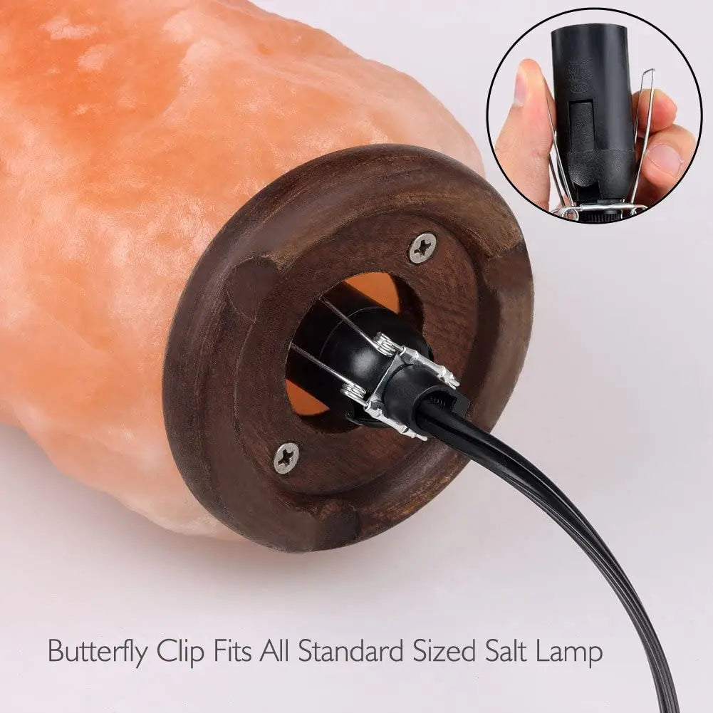 Câble Douille E14 avec Variateur — Accessoire pour Lampe de Sel