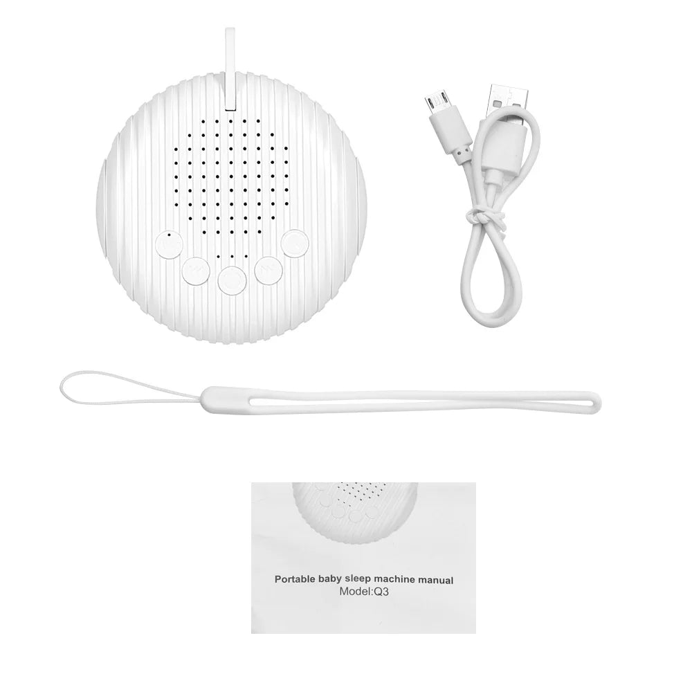 Veilleuse Sonore Portable Bébé — 10 Mélodies Apaisantes, USB