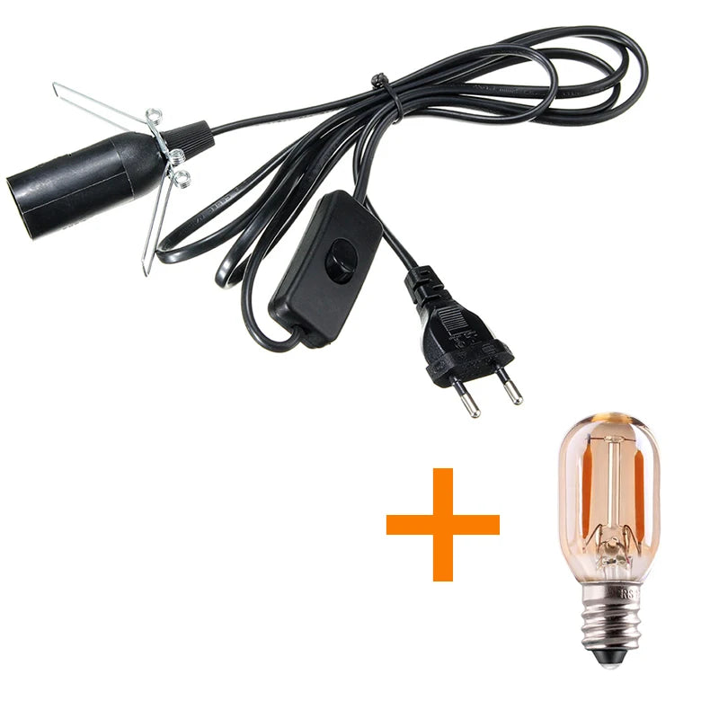 Câble Douille E14 avec Variateur — Accessoire pour Lampe de Sel