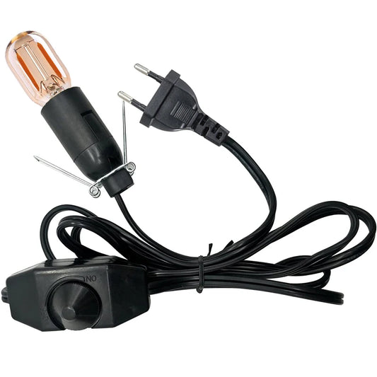 Câble Douille E14 avec Variateur — Accessoire pour Lampe de Sel