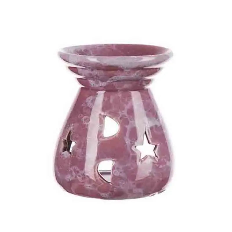 Brûleur d'Huiles Essentielles à Bougie — Ambiance Romantique Déco