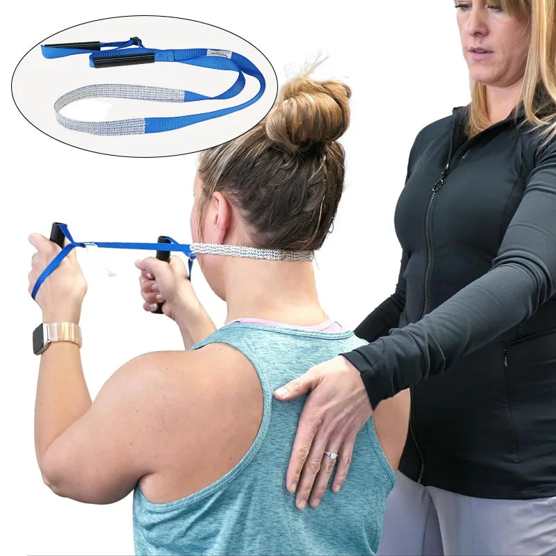 Sangle d'Étirement Cervical – Outil de Traction pour Nuque & Rééducation