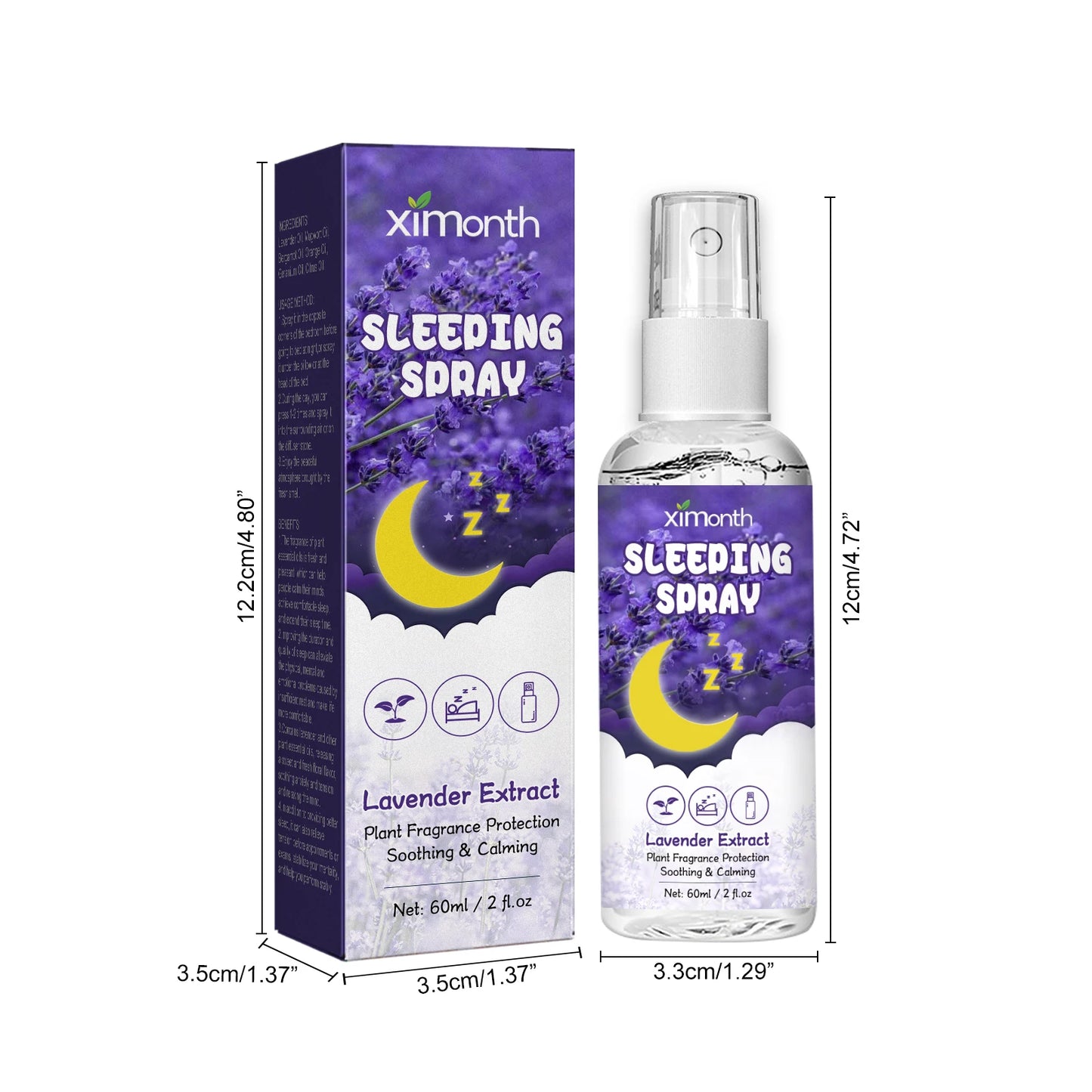 Spray Sommeil à la Lavande — Détente Corps & Esprit, Nuits Apaisées