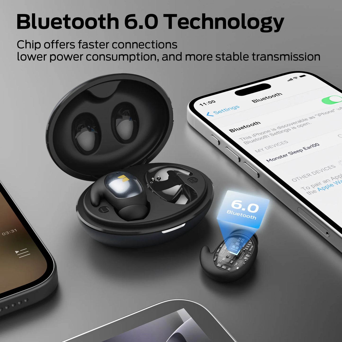 Écouteurs Monster Mini Intra-Auriculaires - Sommeil Latéral