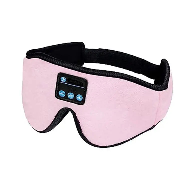 Masque de Sommeil Bluetooth 3D avec Haut-Parleurs Intégrés