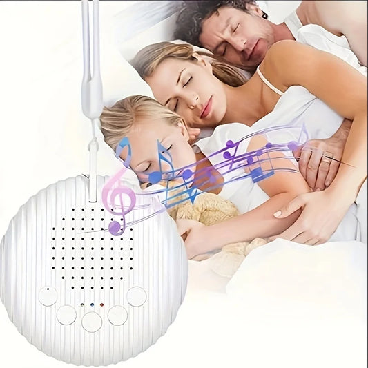 Machine à Bruit Blanc Portable - 12 Sons Apaisants USB