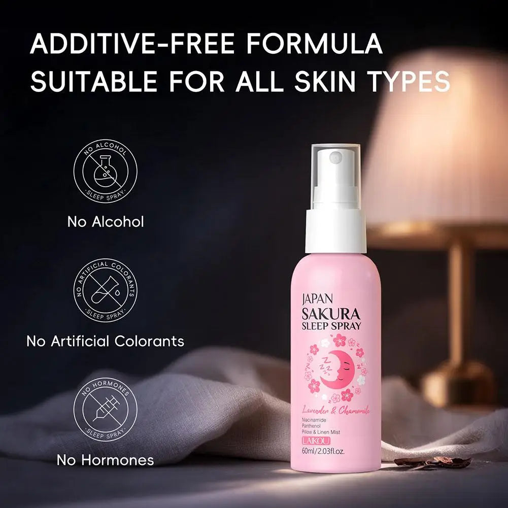 Brume de Sommeil Sakura & Lavande 60ml — Douceur Camomille