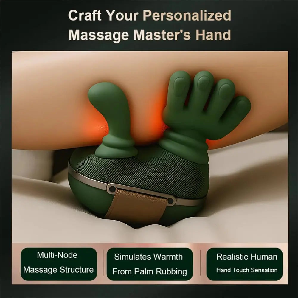Masseur Nuque & Épaules Chauffant – Shiatsu Sans Fil 3 Modes