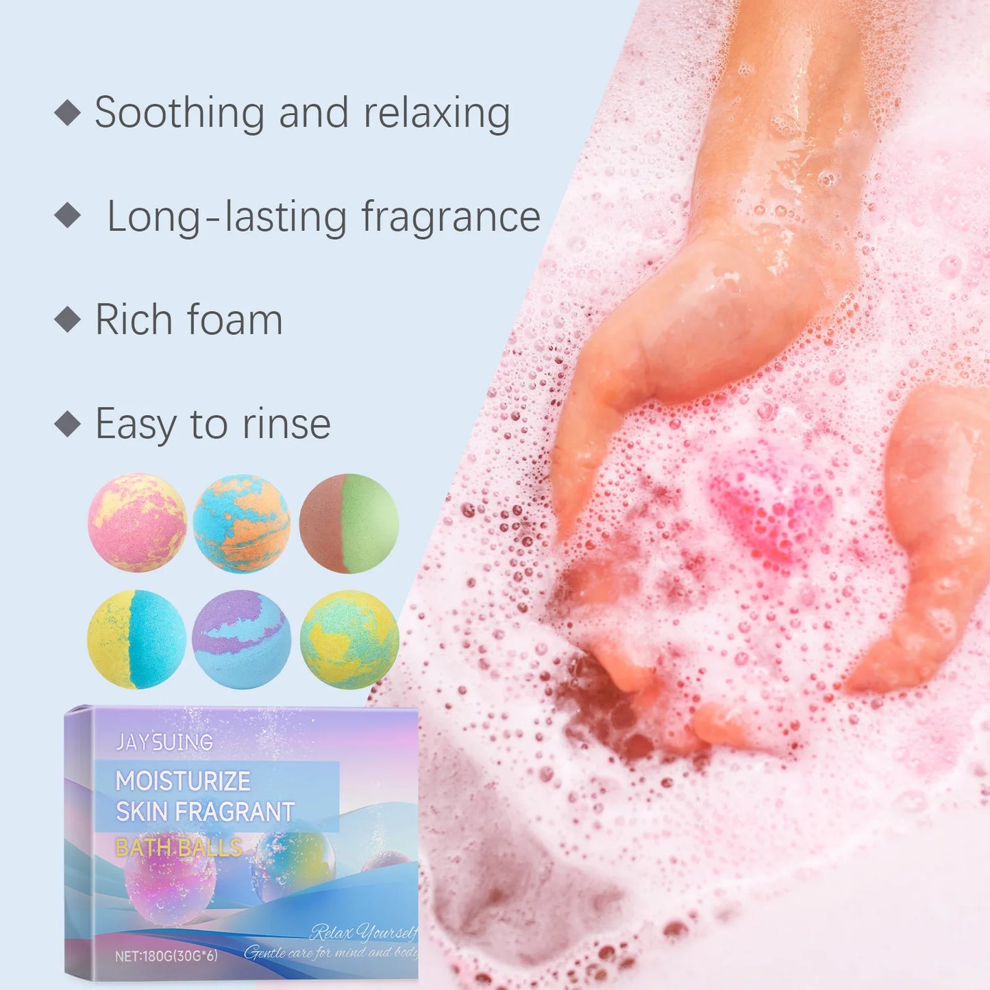 Boules de Sel de Bain Parfumées — Aromathérapie, Exfoliant & Bombes de Bain Moussantes