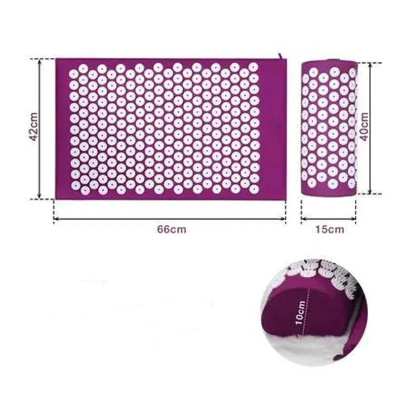 Tapis d'Acupression Antidérapant — Détente Musculaire & Thérapie Physique