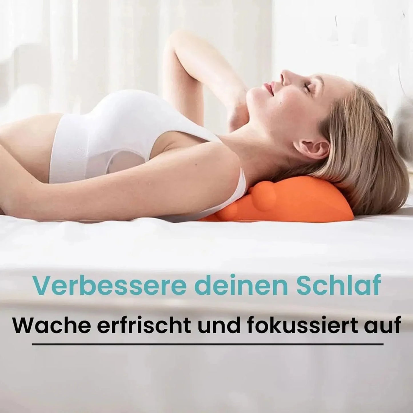 Masseur de Traction Cervicale en EVA – Détente Nuque & Épaules, Points de Pression