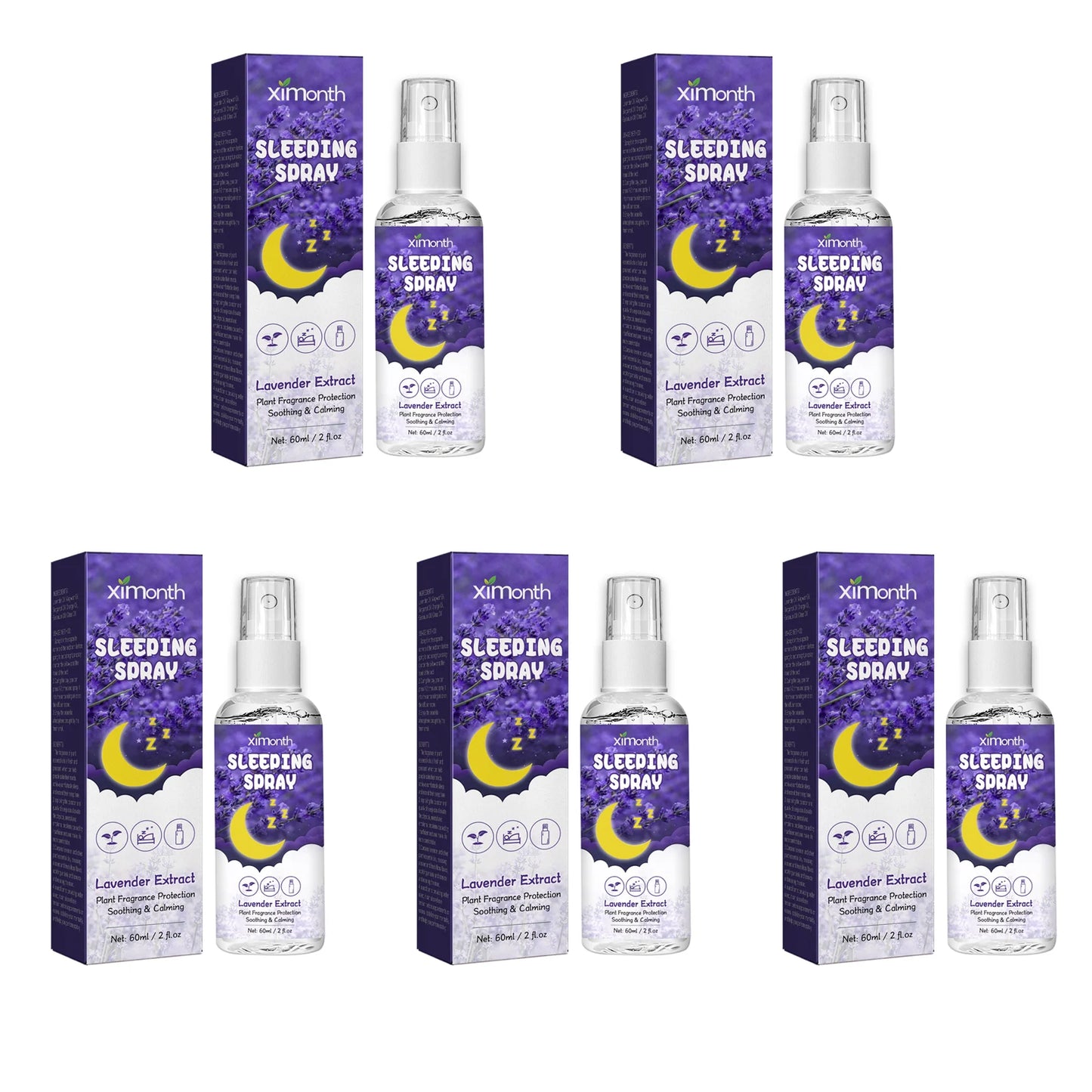 Spray Sommeil à la Lavande — Détente Corps & Esprit, Nuits Apaisées
