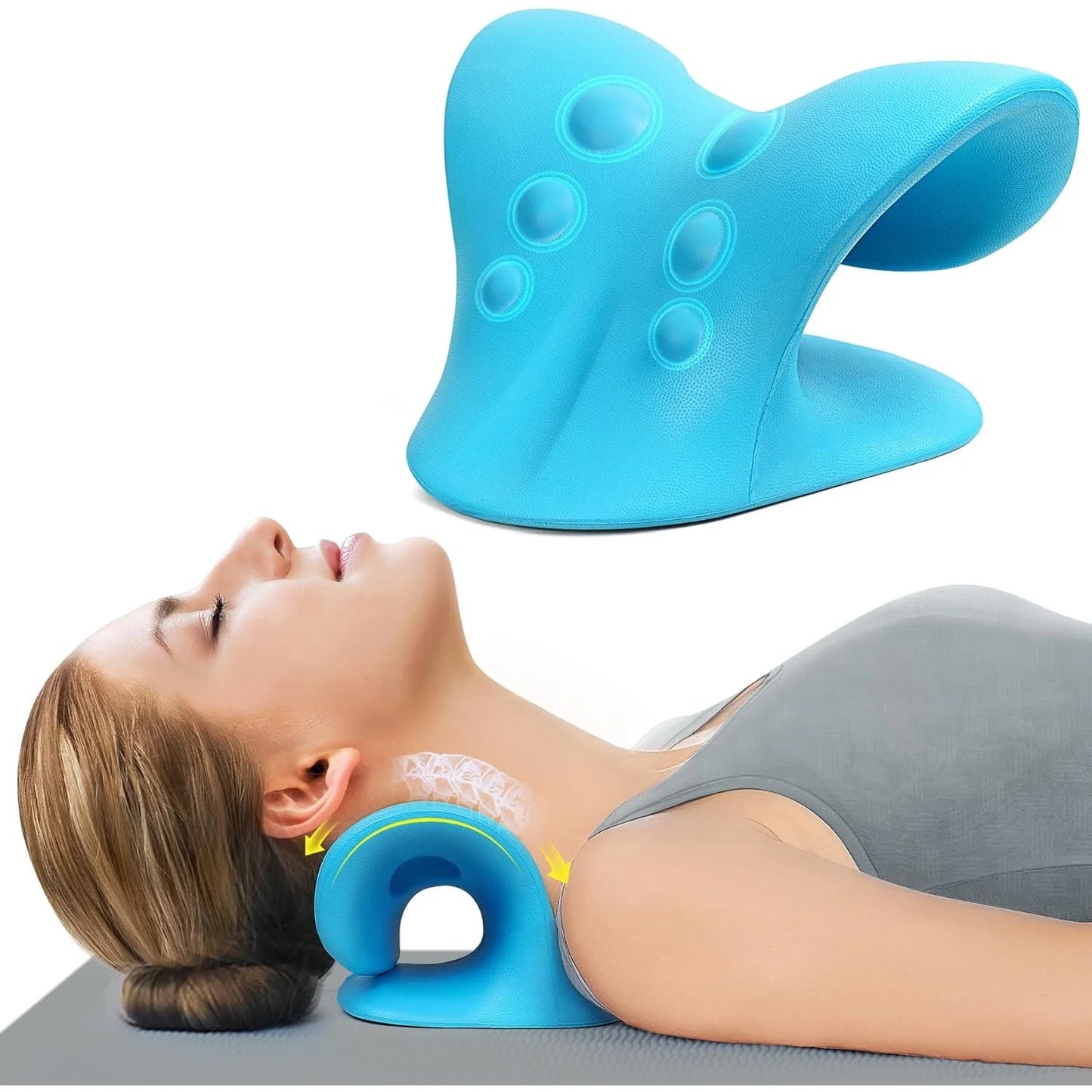 Oreiller de Traction Cervicale – Détente Nuque & Épaules