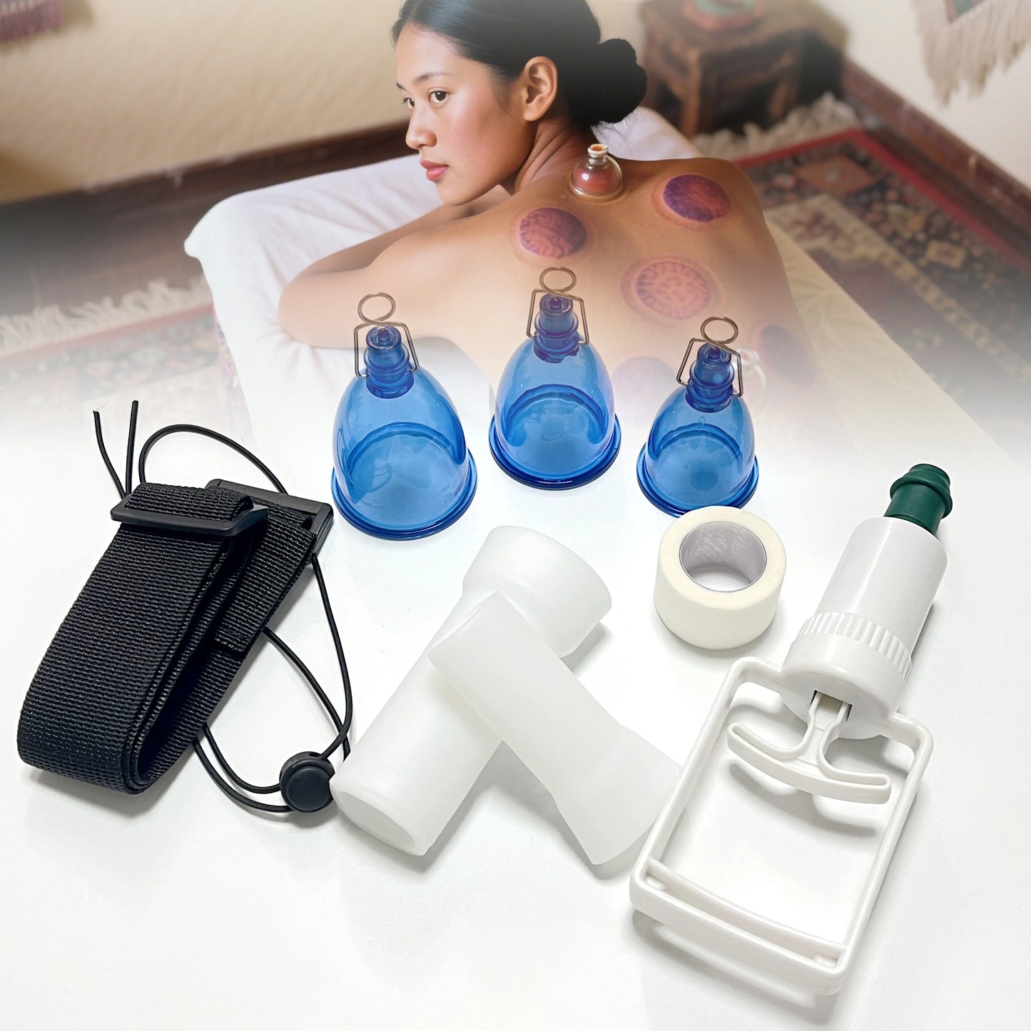 Kit de Ventouses de Massage - Thérapie Pression Négative