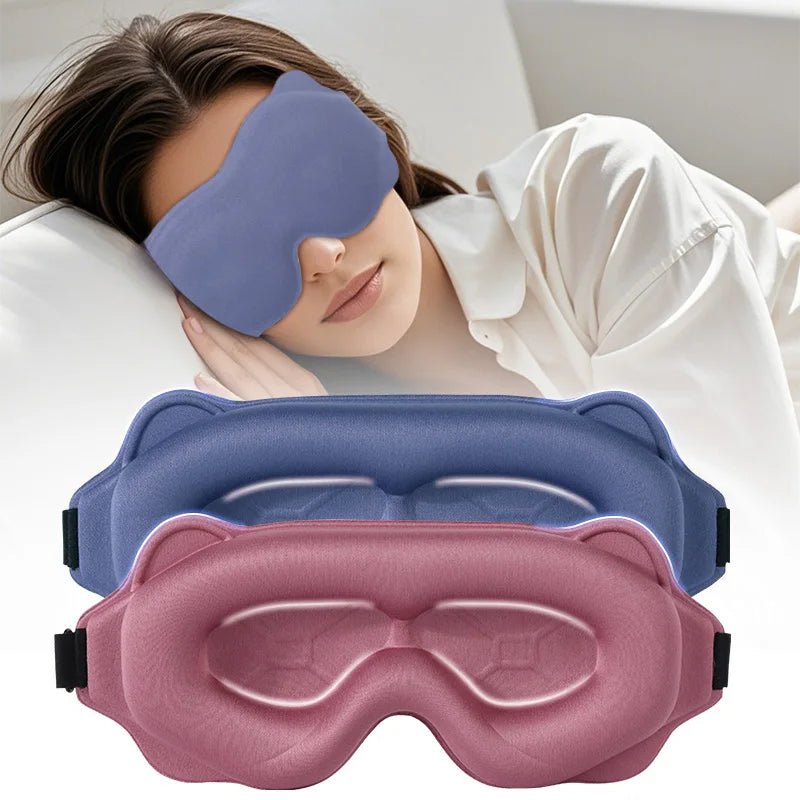 Masque de Sommeil 6D Occultant – Confort Absolu & Obscurité Totale