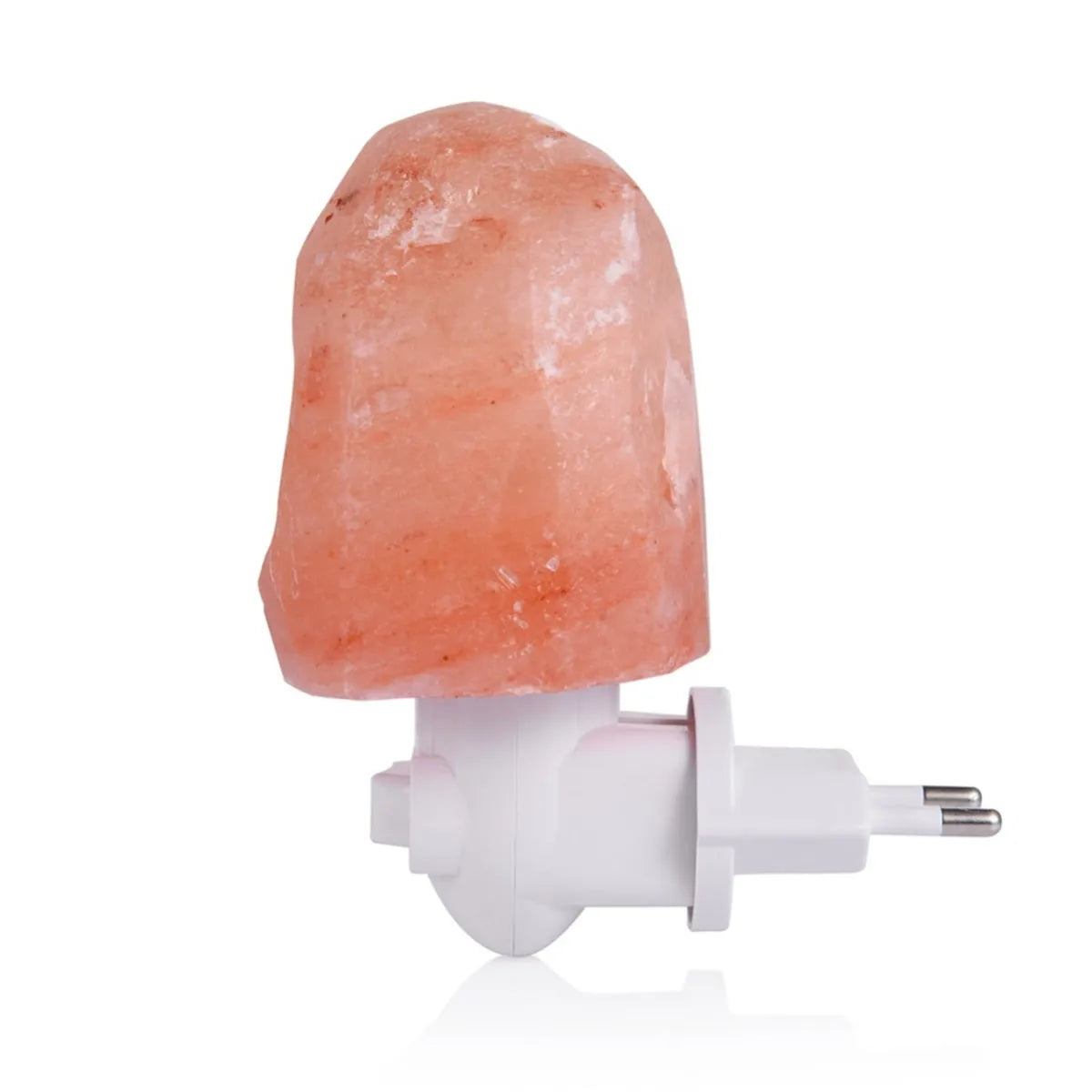 Lampe de Sel de l'Himalaya Murale — Cristal Sculpté, Purification d'Air