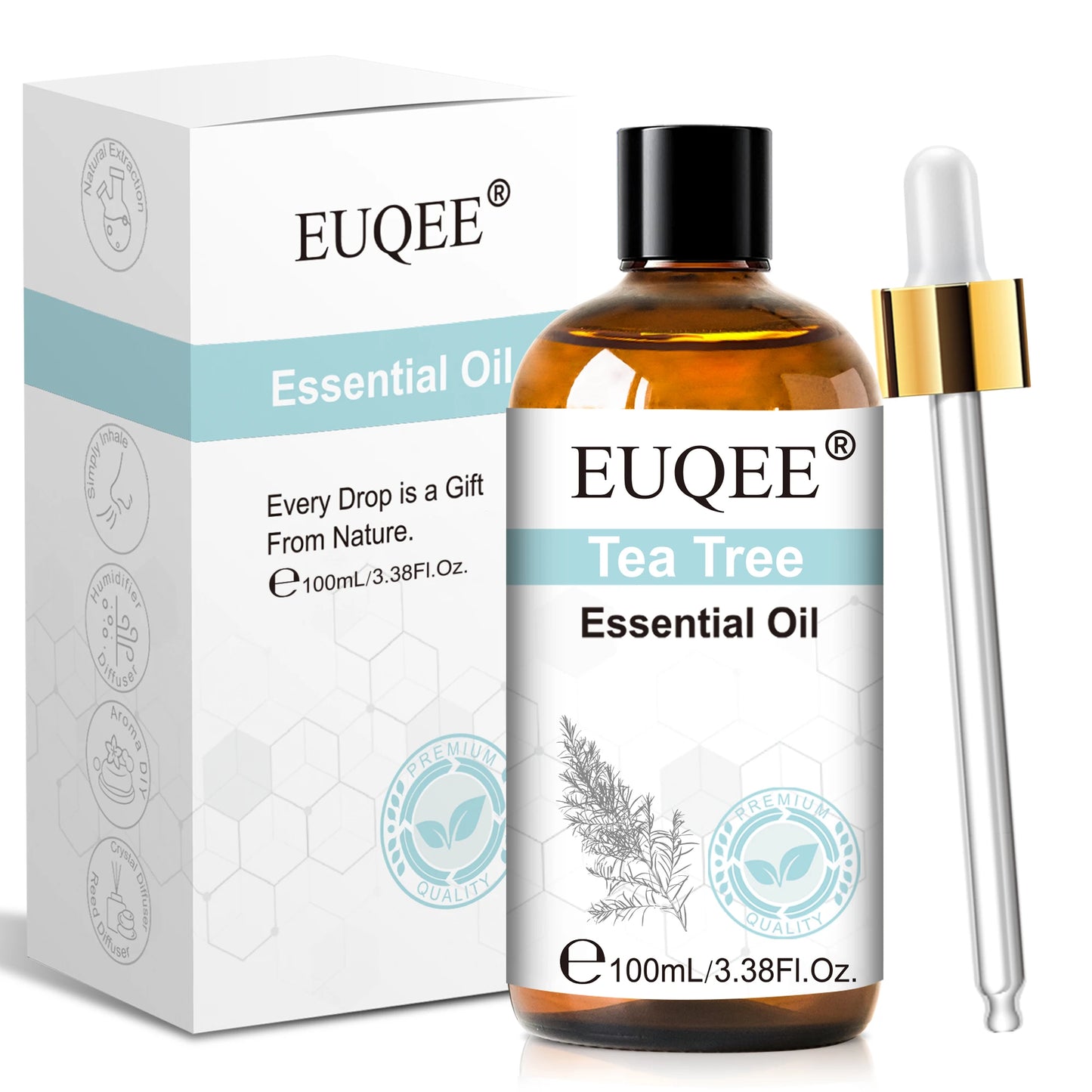 Coffret Huiles Essentielles 100ml — Lavande, Vanille, Santal & Bergamote
