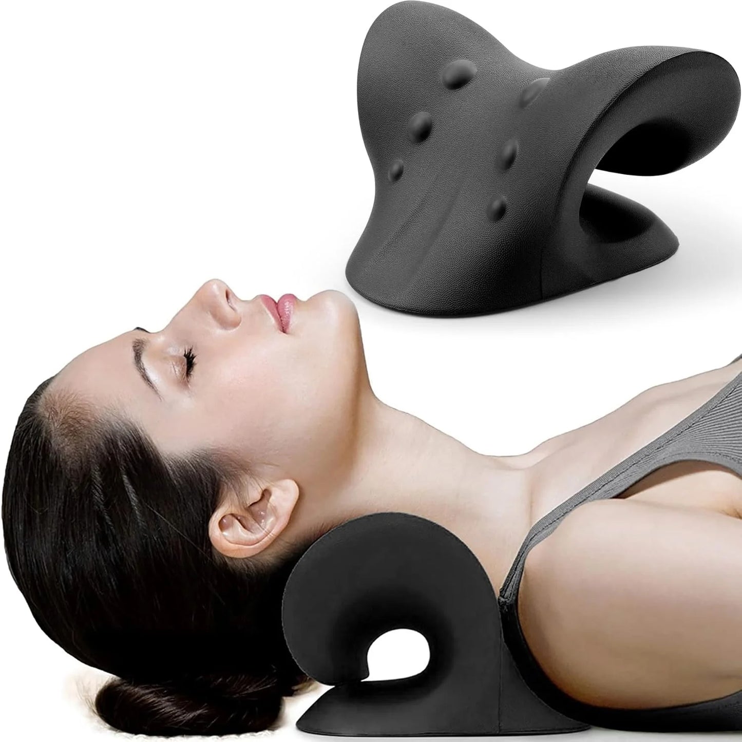Oreiller de Traction Cervicale – Détente Nuque & Épaules