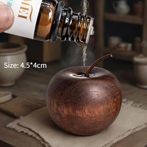 Diffuseur d'Huiles Essentielles Boule en Bois – Clip Voiture & Mini Format Maison
