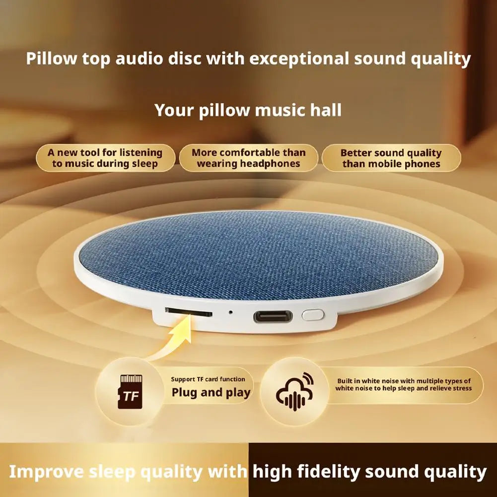 Enceinte Bruit Blanc pour Oreiller - Musique & Histoires