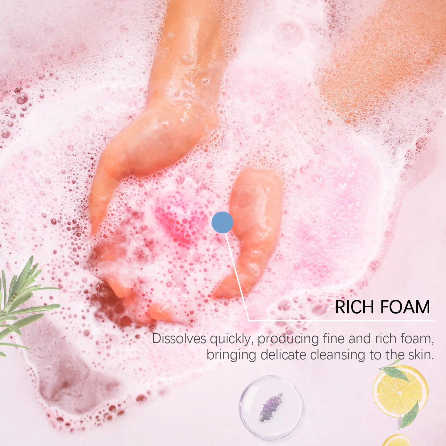 Boules de Sel de Bain Parfumées — Aromathérapie, Exfoliant & Bombes de Bain Moussantes