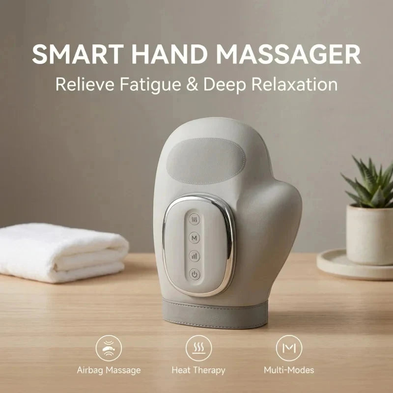 Masseur de Mains Électrique Gant Vibrant - Autonomie Longue Durée