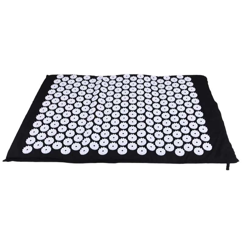 Tapis de Yoga d'Acupression Y67A - Coussin de Massage, Soulage le Stress et la Douleur, Tapis à Picots pour Relaxation Musculaire
