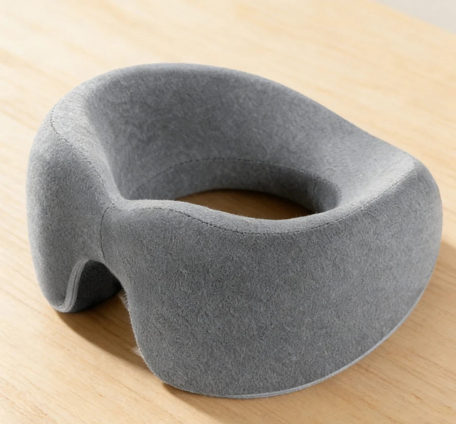 Oreiller Ergonomique en Mousse à Mémoire de Forme pour Repos Ventral - Appui-Tête Confortable pour Massage à Domicile et Salon de Beauté