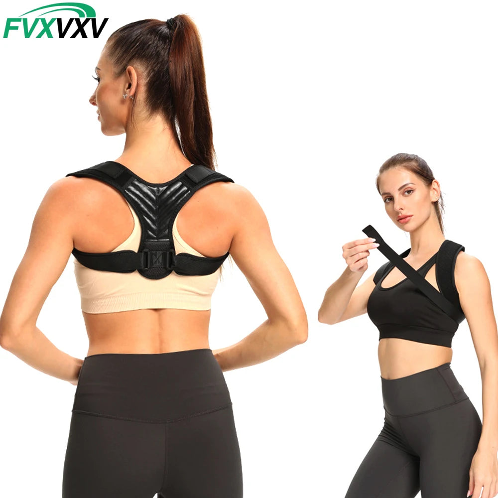 Correcteur de Posture Discret — Soulage le Dos, Style Ergonomique