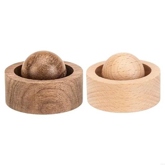 Diffuseur de Parfum en Bois et Pierre – Set de 3 Boules, Voiture, Bureau & Yoga