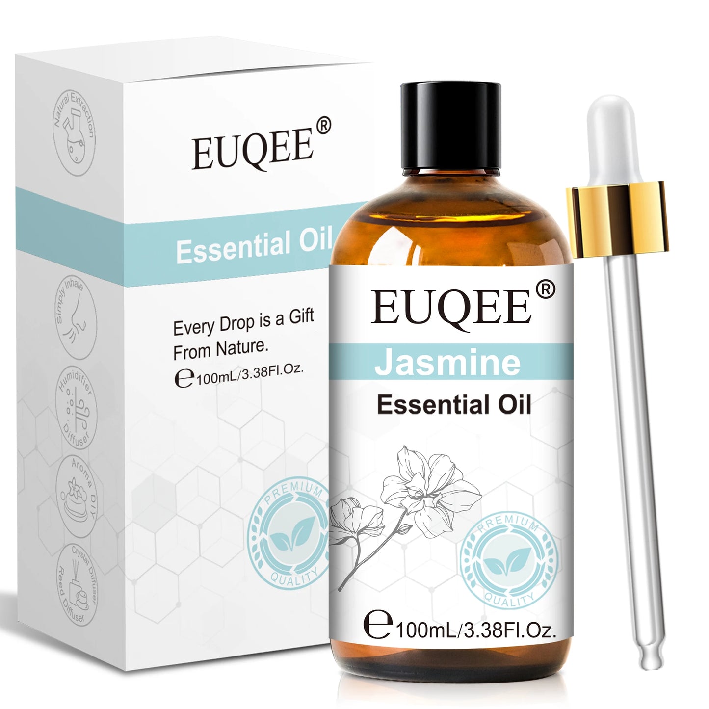 Coffret Huiles Essentielles 100ml — Lavande, Vanille, Santal & Bergamote