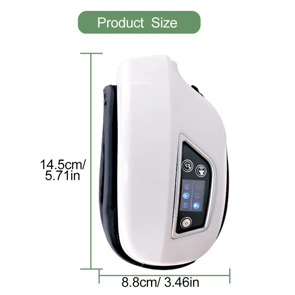 Masseur Oculaire Intelligent Pliable – Airbag Vibrant & Bluetooth