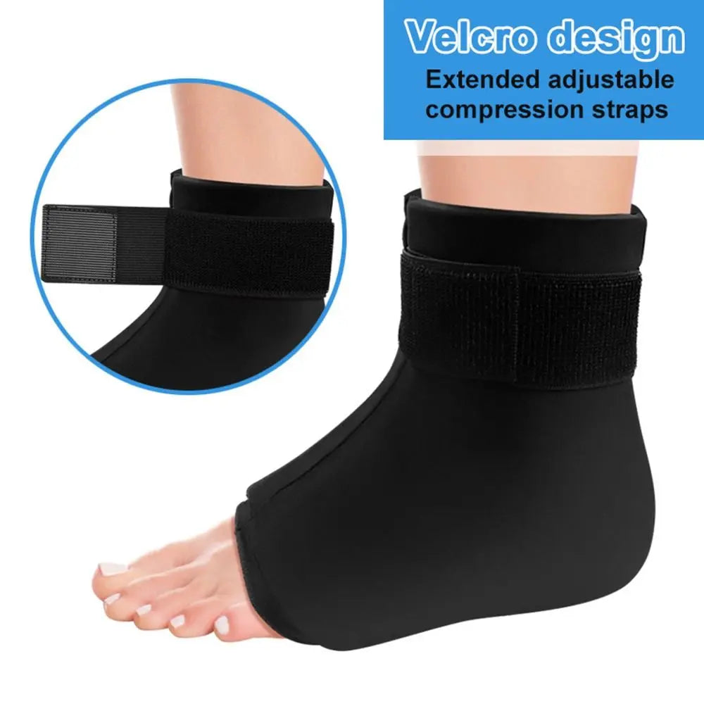 Compresse de Gel Réutilisable pour Cheville & Pied – Soulagement Arthrite & Douleurs