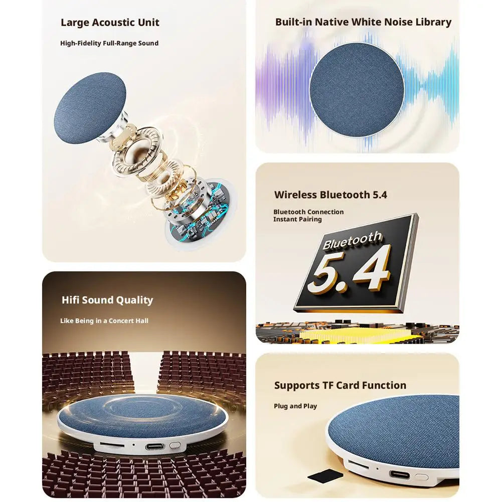 Enceinte Ultra-Plate pour Oreiller - Son Haute Qualité