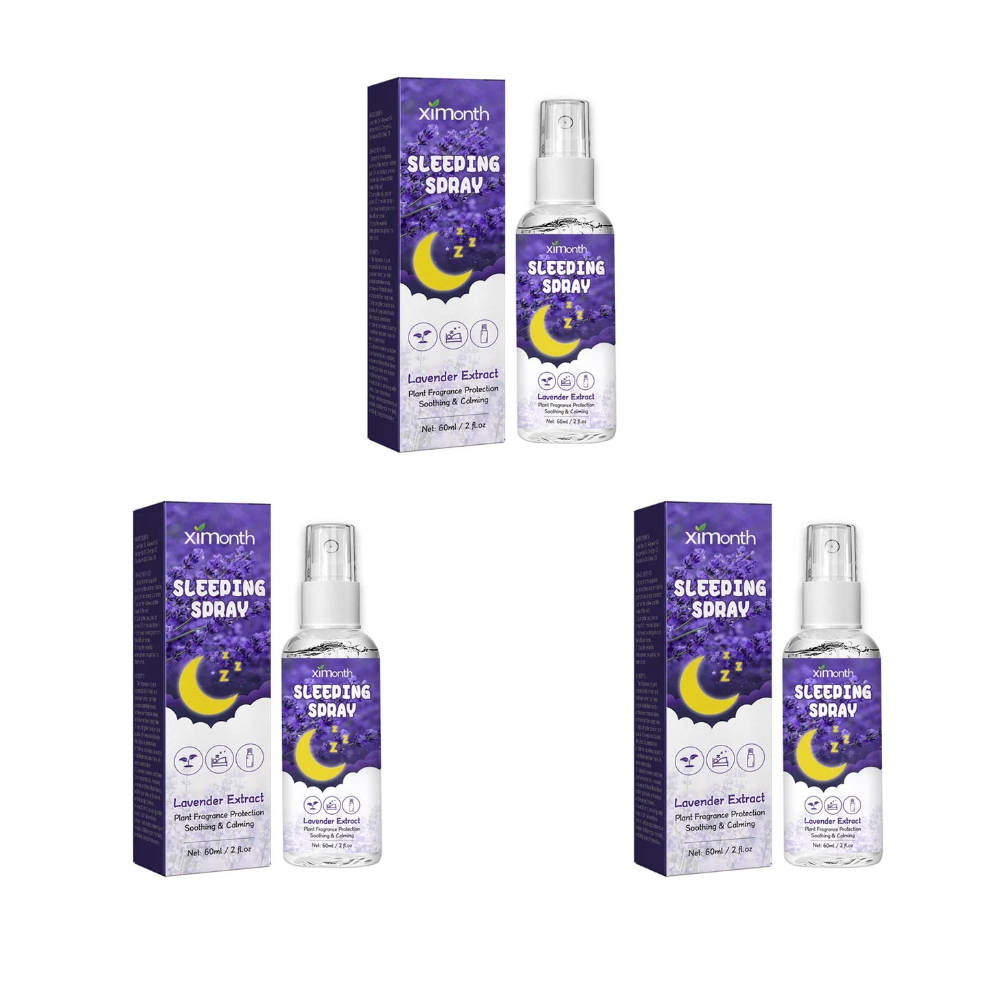 Spray Sommeil à la Lavande — Détente Corps & Esprit, Nuits Apaisées