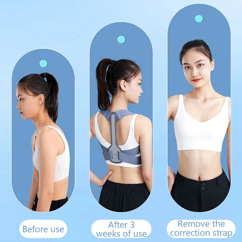 Orthèse Correctrice de Posture Haut du Dos – Soutien Épaules, Nuque & Dos