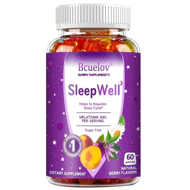 Gummies Mélatonine 3mg — Endormissement Naturel & Sommeil Réparateur