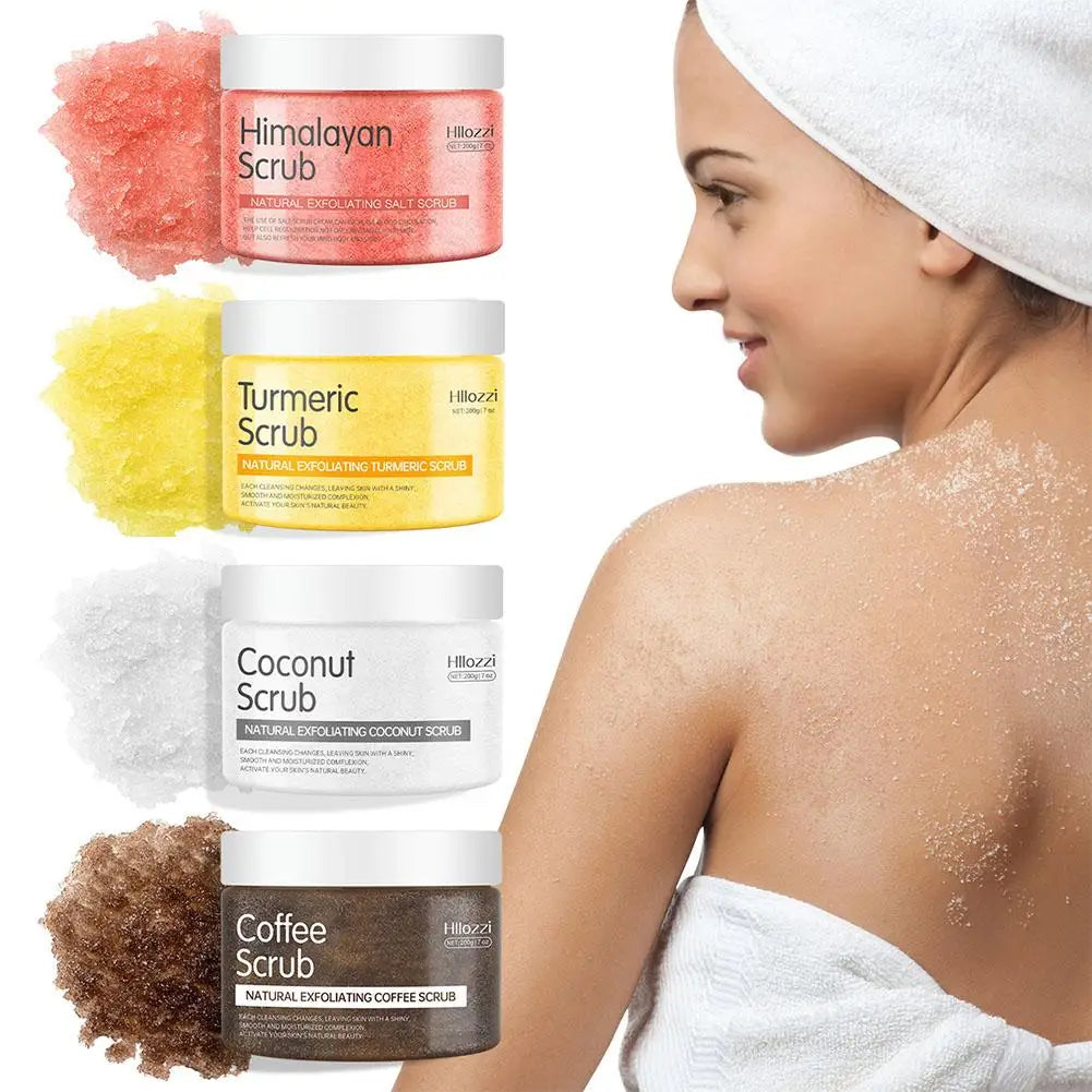 Gommage au Sel Exfoliant — Peau Douce, Nettoyage en Profondeur Visage, Pieds & Mains