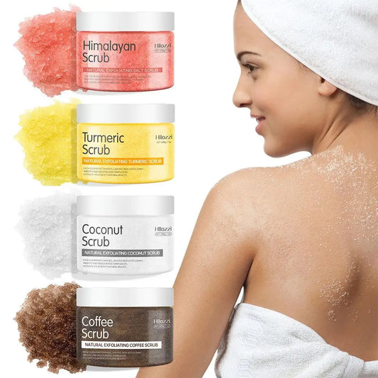 Gommage au Sel Exfoliant — Peau Douce, Nettoyage en Profondeur Visage, Pieds & Mains