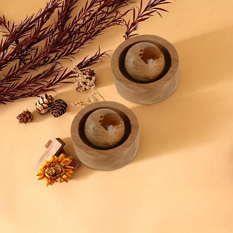 Mini Diffuseur d'Huiles Essentielles en Bois – Parfum Naturel pour Maison & Voiture