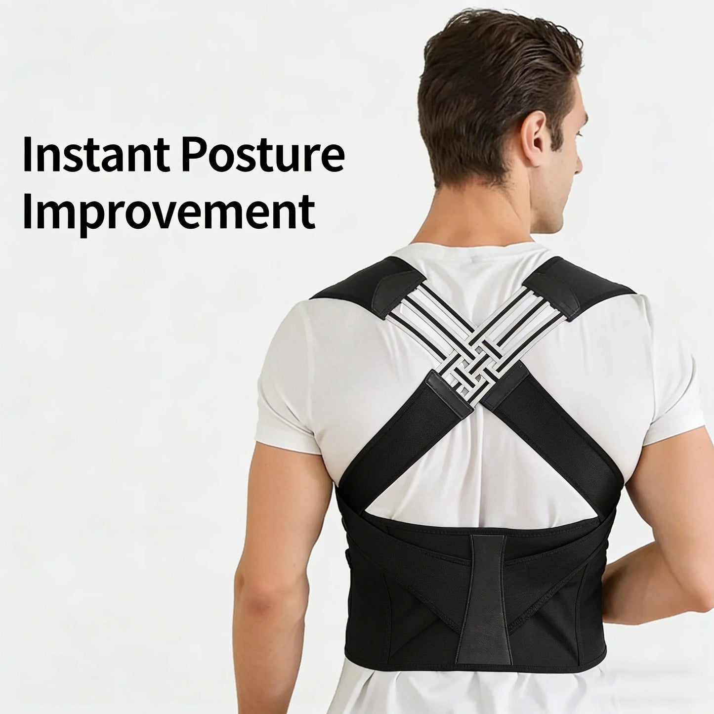 Correcteur de Posture Dos & Épaules – Maintien Ajustable Confort au Quotidien