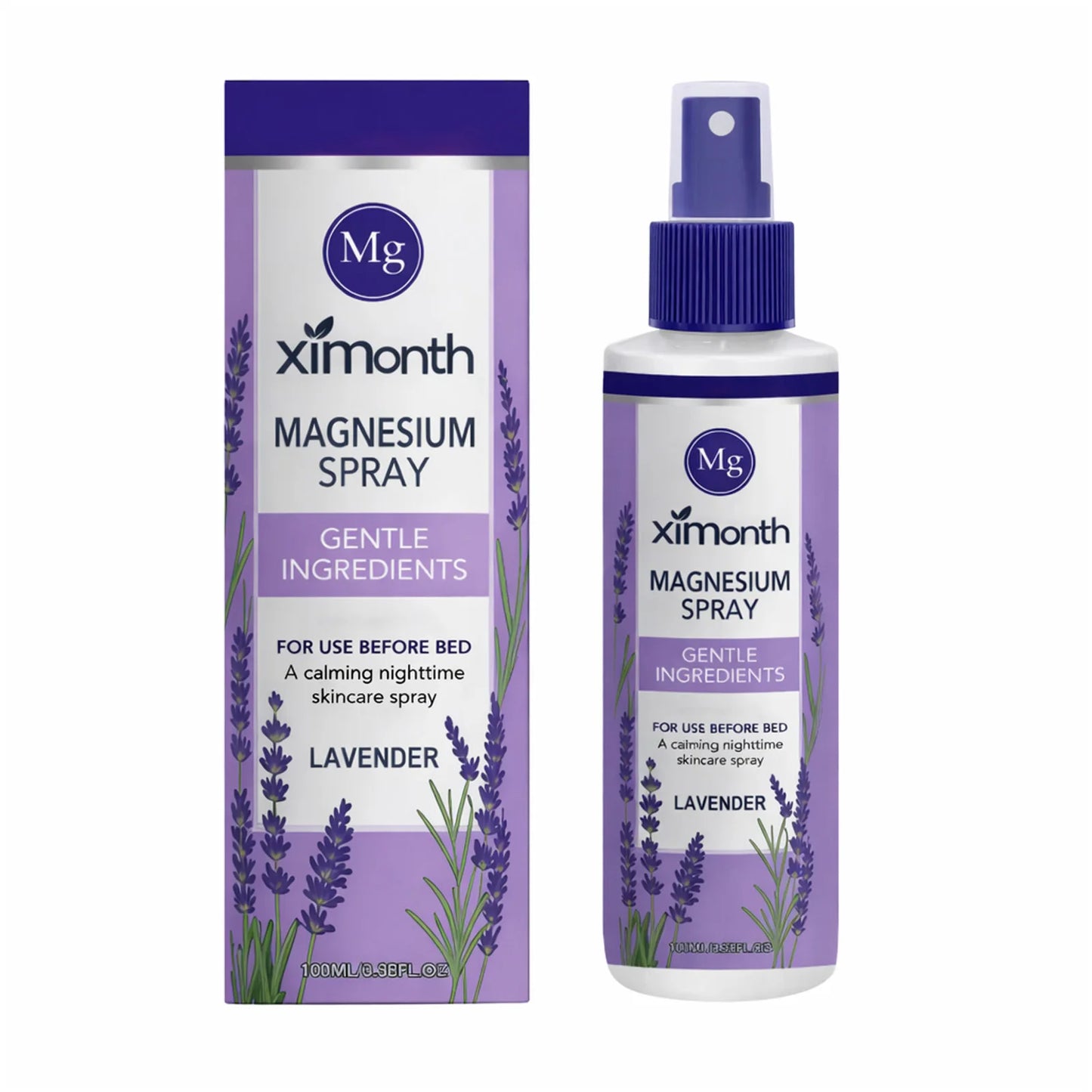 Spray Magnésium & Lavande — Détente Musculaire et Sommeil Apaisé