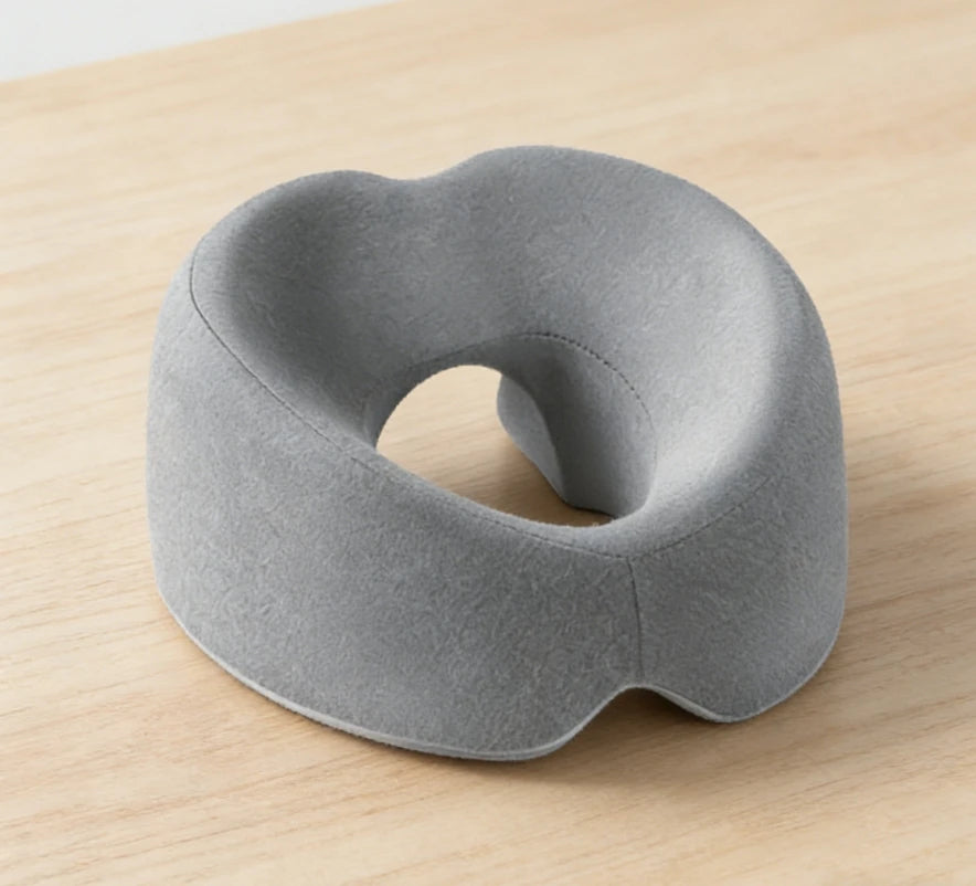 Oreiller Ergonomique en Mousse à Mémoire de Forme pour Repos Ventral - Appui-Tête Confortable pour Massage à Domicile et Salon de Beauté