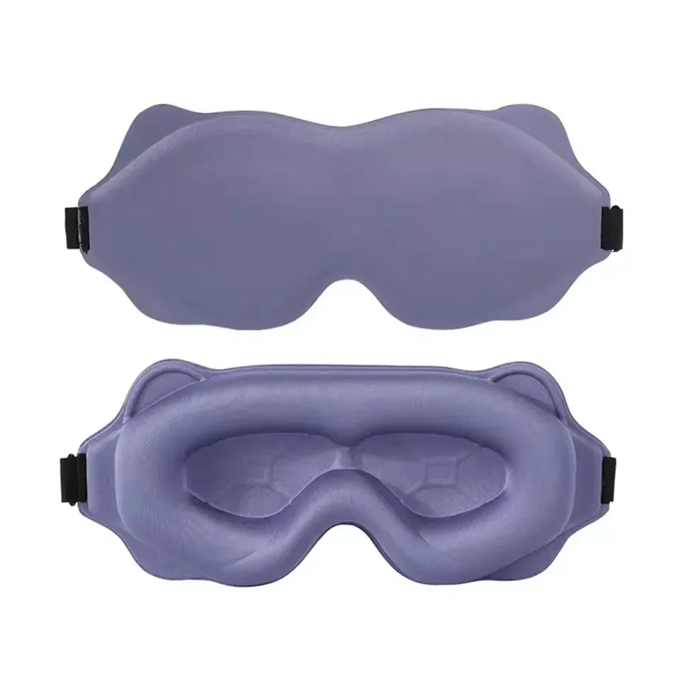 Masque de Sommeil 3D Léger — Bandeau Voyage Ultra-Confortable