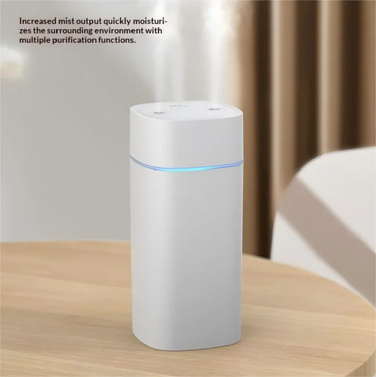 Mini Humidificateur USB Double Buse - Bureau & Chambre