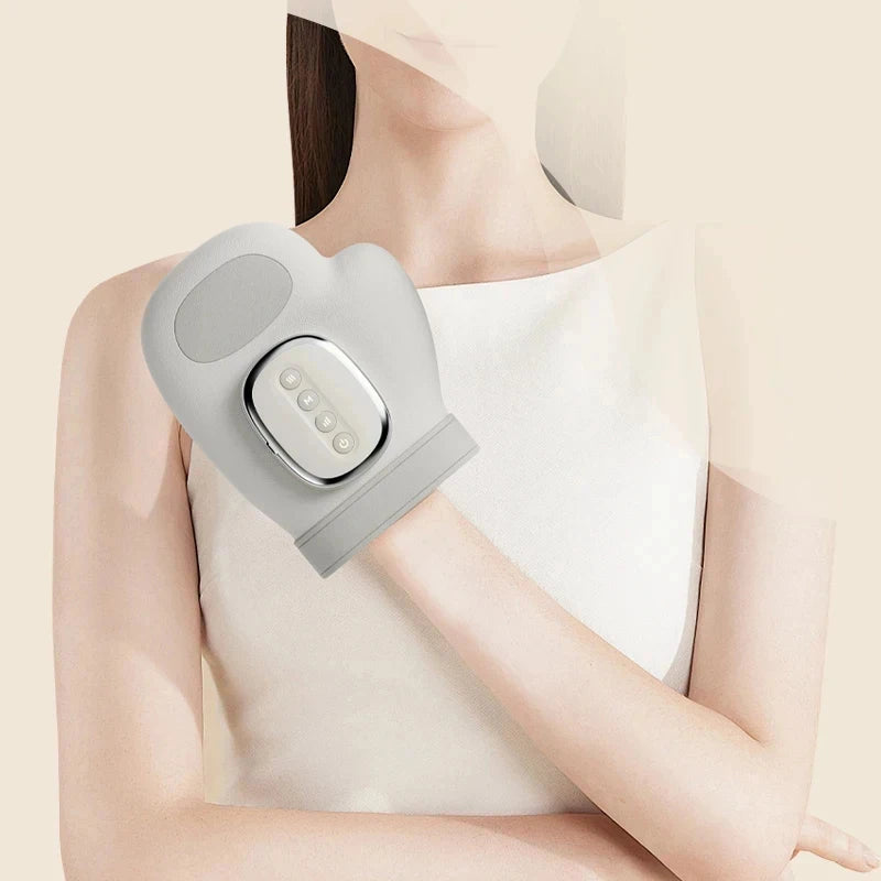 Masseur de Mains Électrique Gant Vibrant - Autonomie Longue Durée