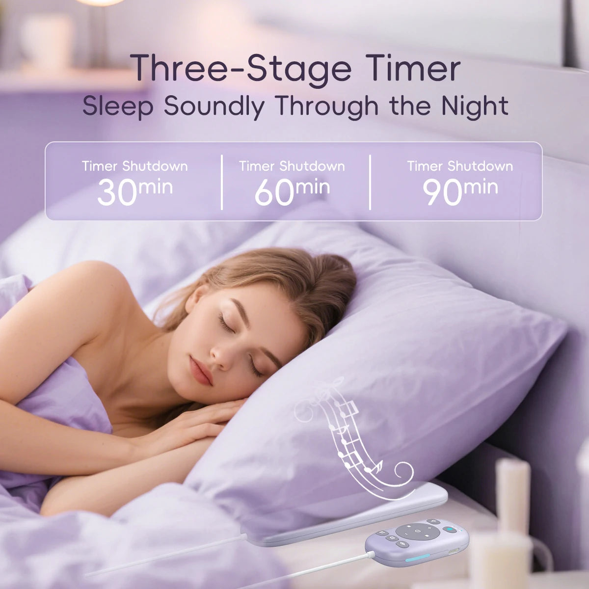 Enceinte Sommeil avec Télécommande - Bruit Blanc & MP3